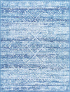 Blake Arctic Sky Washable Area Rug - Clearance - Ornate Home
