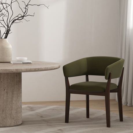 Blake Dining Armchair in Green - Ornate Home