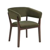 Blake Dining Armchair in Green - Ornate Home