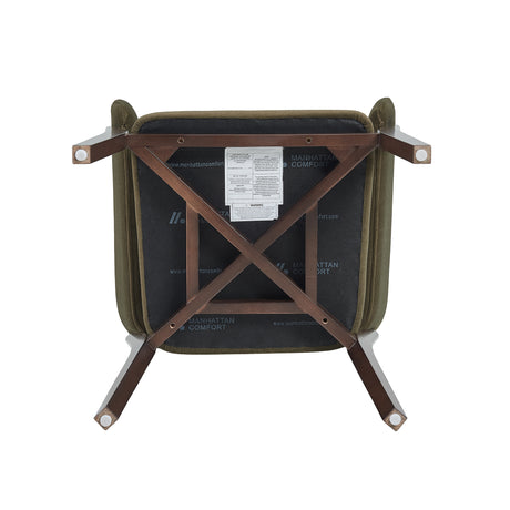 Blake Dining Armchair in Green - Ornate Home