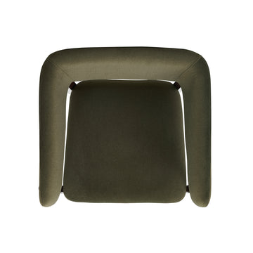 Blake Dining Armchair in Green (set of 2) - Ornate Home