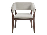 Blake Dining Armchair in Greige - Ornate Home