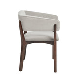 Blake Dining Armchair in Greige - Ornate Home