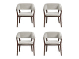Blake Dining Armchair in Greige (set of 4) - Ornate Home