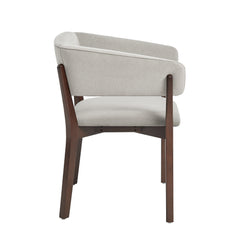 Blake Dining Armchair in Greige (set of 4) - Ornate Home