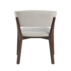 Blake Dining Armchair in Greige (set of 4) - Ornate Home