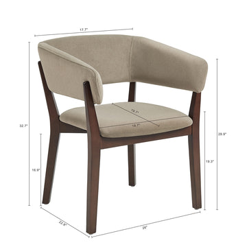 Blake Dining Armchair in Linen - Ornate Home