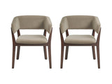 Blake Dining Armchair in Linen (set of 2) - Ornate Home