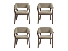 Blake Dining Armchair in Linen (set of 4) - Ornate Home