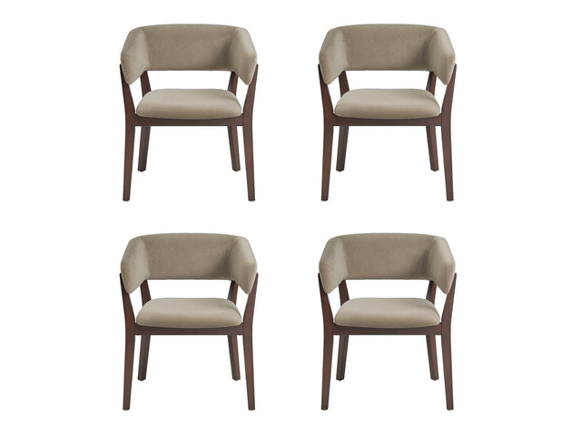 Blake Dining Armchair in Linen (set of 4) - Ornate Home