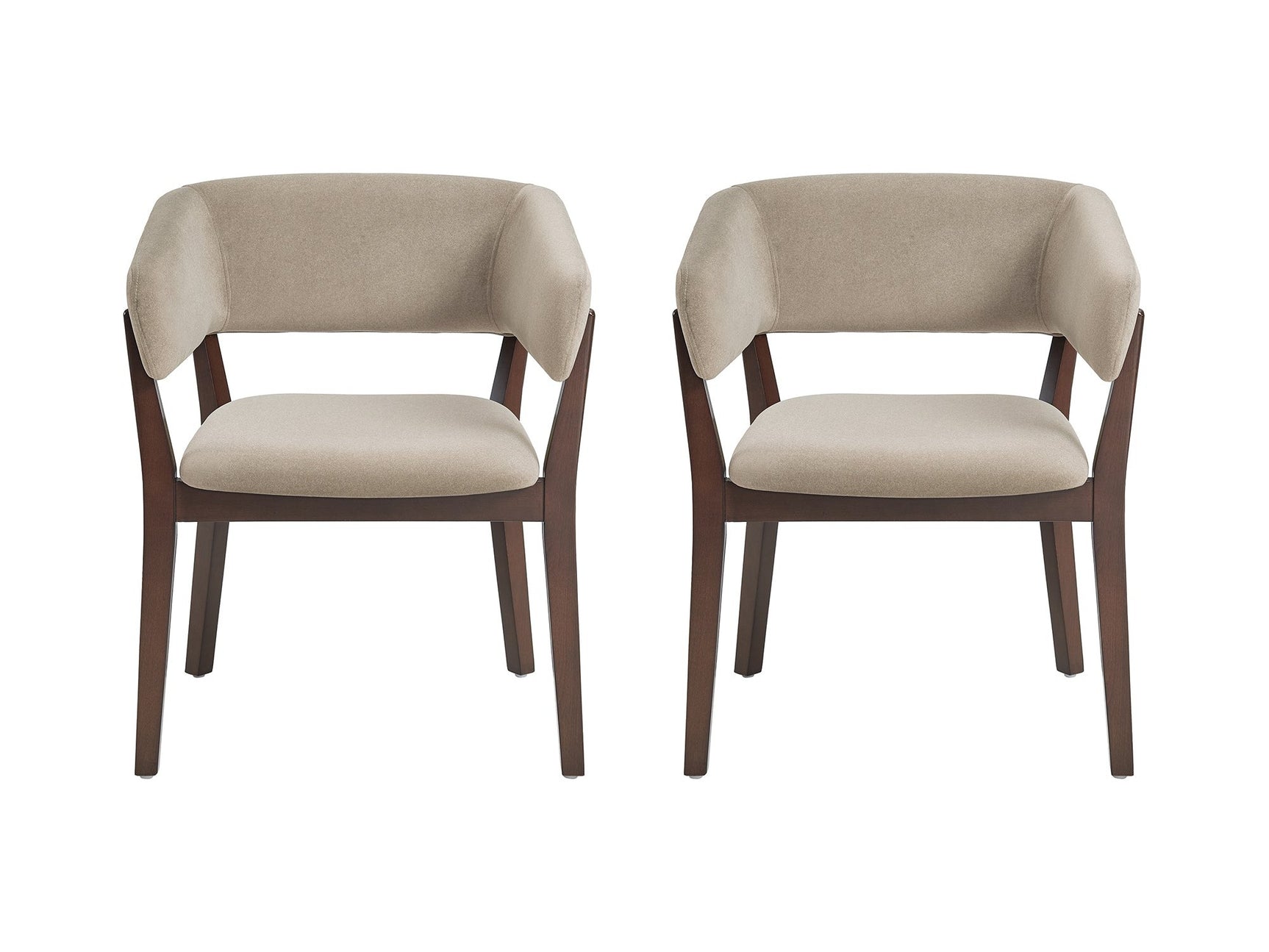 Blake Dining Armchair in Natural (set of 2) - Ornate Home