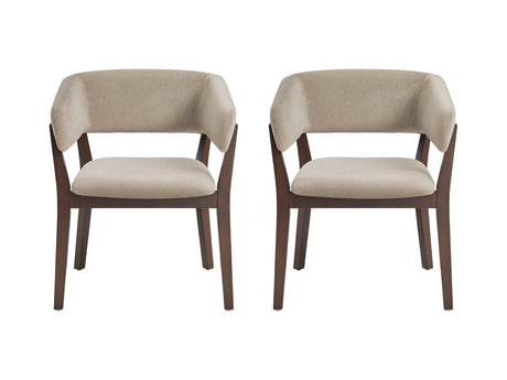 Blake Dining Armchair in Natural (set of 2) - Ornate Home