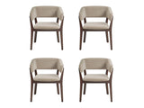 Blake Dining Armchair in Natural (set of 4) - Ornate Home