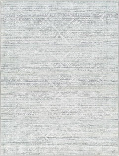 Blake Light Gray Washable Area Rug - Clearance - Ornate Home