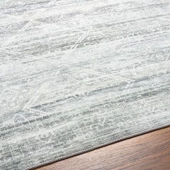 Blake Light Gray Washable Area Rug - Clearance - Ornate Home