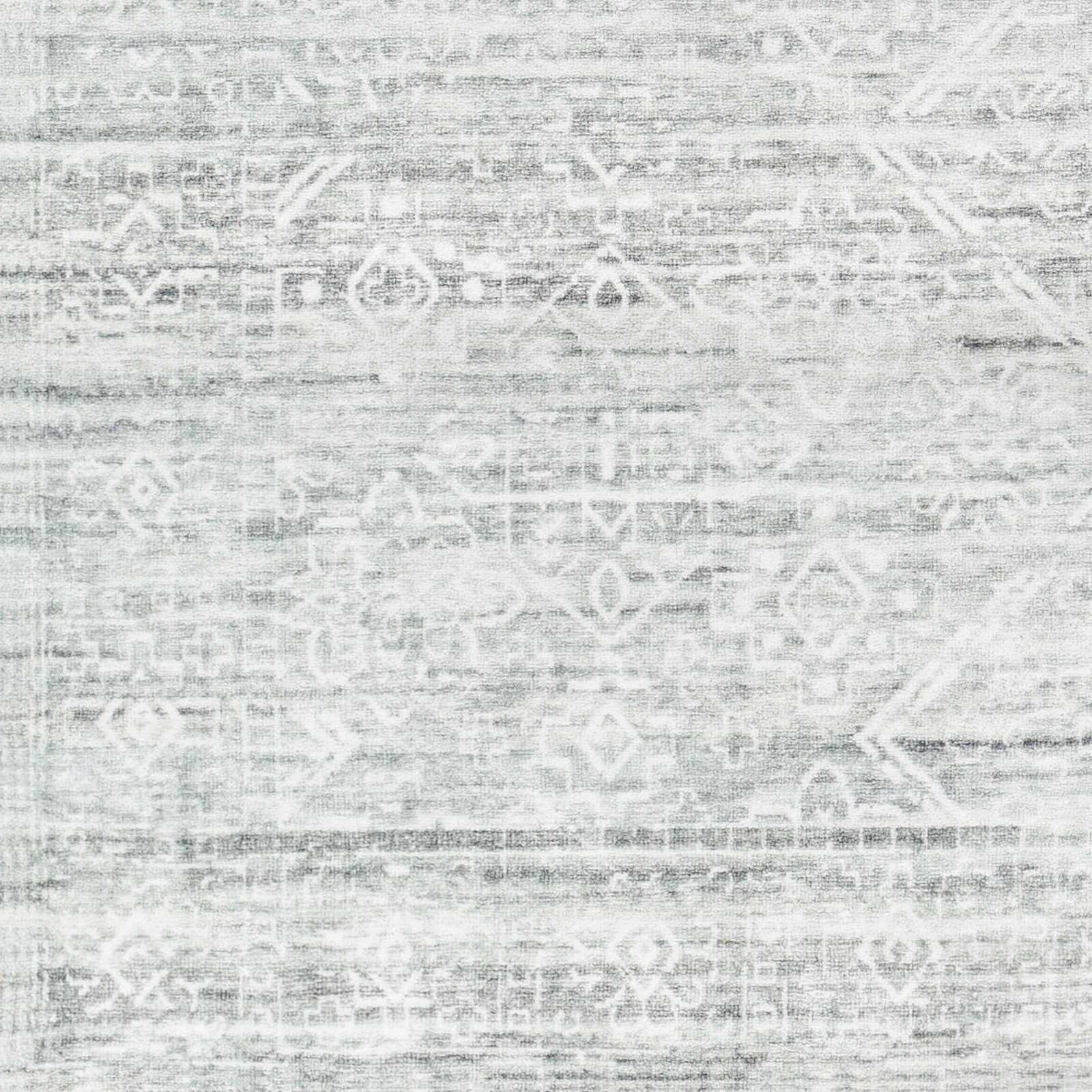 Blake Light Gray Washable Area Rug - Clearance - Ornate Home