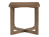 Blake Square Light Brown End Table - Ornate Home