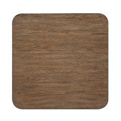 Blake Square Light Brown End Table - Ornate Home