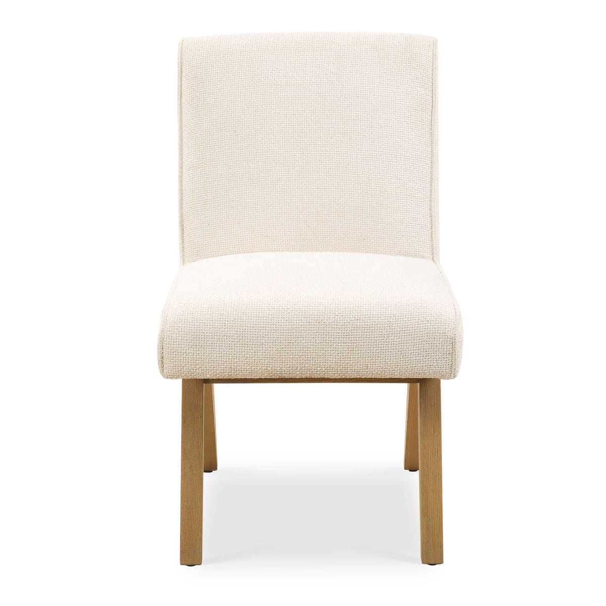 Blakely White Armless Dining Chair - Ornate Home