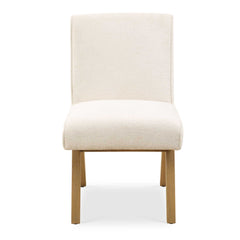 Blakely White Armless Dining Chair - Ornate Home