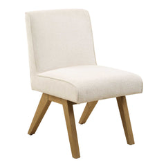 Blakely White Armless Dining Chair - Ornate Home