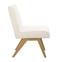 Blakely White Armless Dining Chair - Ornate Home
