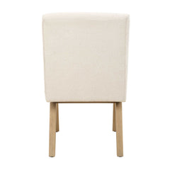 Blakely White Armless Dining Chair - Ornate Home
