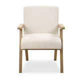 Blakely White Dining Arm Chair - Ornate Home