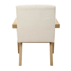 Blakely White Dining Arm Chair - Ornate Home