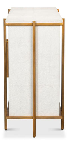 Blakely White Door Chest - Ornate Home