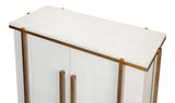 Blakely White Door Chest - Ornate Home