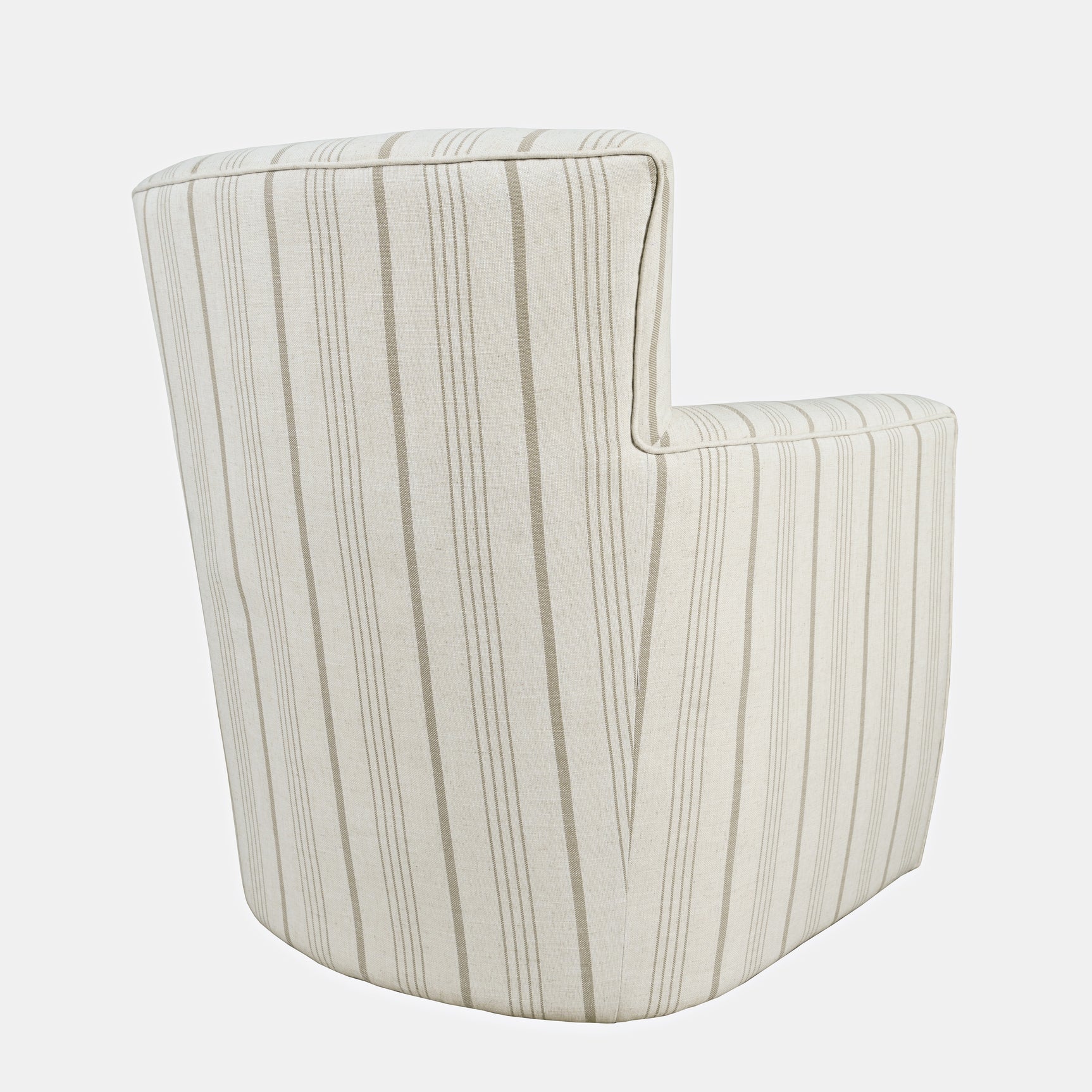 Blakley Beige Blakely Swivel Accent Chair - Ornate Home
