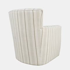 Blakley Beige Blakely Swivel Accent Chair - Ornate Home