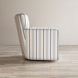 Blakley Blue Blakely Swivel Accent Chair - Ornate Home