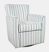 Blakley Blue Blakely Swivel Accent Chair - Ornate Home