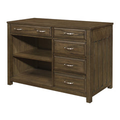 Blanche Brown Gray Credenza - Ornate Home