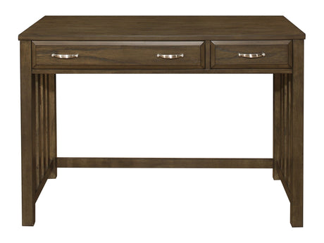 Blanche Brown Gray Desk - Ornate Home