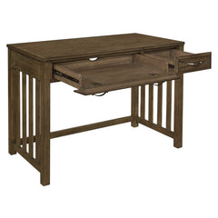 Blanche Brown Gray Desk - Ornate Home