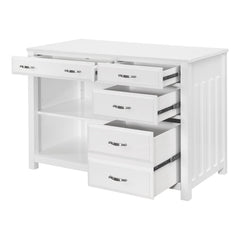 Blanche White Credenza - Ornate Home