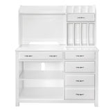 Blanche White Credenza - Ornate Home