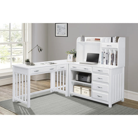 Blanche White Desk - Ornate Home