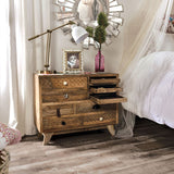 Blanchefleur Weathered Light Natural Tone Chest - Ornate Home