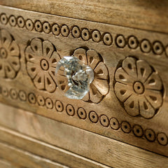 Blanchefleur Weathered Light Natural Tone Chest - Ornate Home