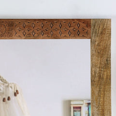 Blanchefleur Weathered Light Natural Tone Mirror - Ornate Home