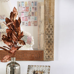 Blanchefleur Weathered Light Natural Tone Mirror - Ornate Home