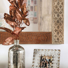 Blanchefleur Weathered Light Natural Tone Mirror - Ornate Home