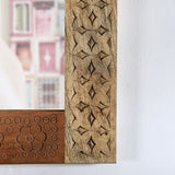 Blanchefleur Weathered Light Natural Tone Mirror - Ornate Home