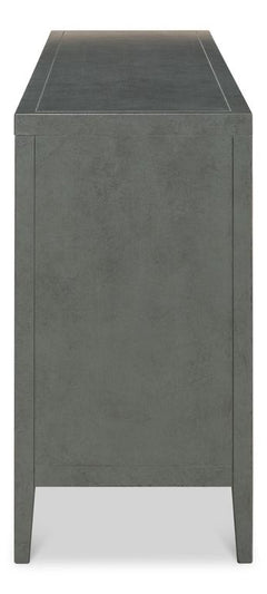 Blanco Grey 4 Door Buffet - Ornate Home