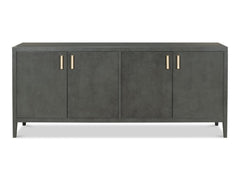 Blanco Grey 4 Door Buffet - Ornate Home