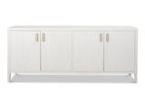 Blanco White 4 Door Buffet - Ornate Home